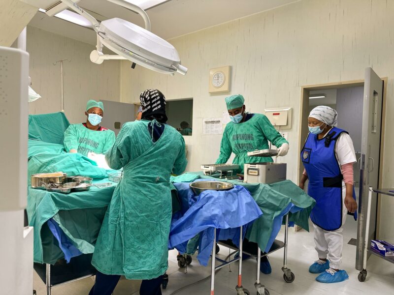 Kopanong Hospital performs Mandela Day Surgery Marathon.