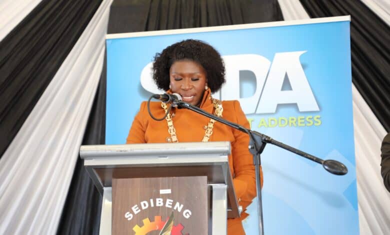 Executive Mayor Lato Maloka delivers Sedibeng State of the District Address